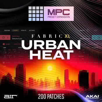 Update / Upgrade / Expansion AIR Music Tech Urban Heat - Fabric XL (Дигитален продукт) - 2