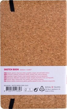 Skicář Talens Art Creation 9314052M Skicář 80 13 x 21 cm 140 g Cork - 2