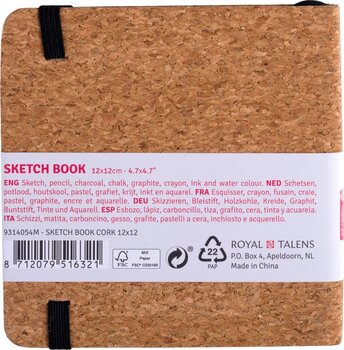 Skizzenbuch Talens Art Creation 9314054M Skizzenbuch 80 12 x 12 cm 140 g Cork - 2