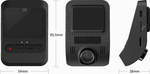 Dash Cam / Bilkamera Xiaoyi YI Mini Dash Camera YI010 - 3