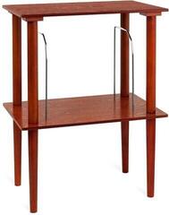 Möbel für LP-Schallplatten Victrola Wooden Stand with Record Holder Möbel für Schallplatten Brown - 1