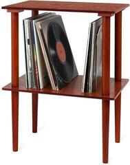 Möbel für LP-Schallplatten Victrola Wooden Stand with Record Holder Möbel für Schallplatten Brown - 2