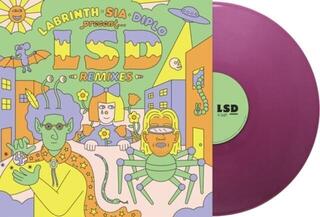 LP LSD - Labrinth, Sia & Diplo Present... LSD - Remixes (Limited Edition) (RSD 2024) (Purple Coloured) (LP) - 1