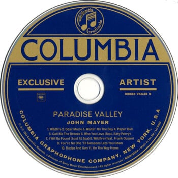 Hudební CD John Mayer - Paradise Valley (CD) - 2