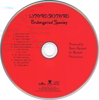 Muusika CD Lynyrd Skynyrd - Endangered Species (CD) - 2