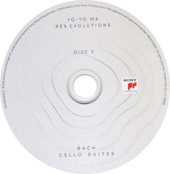 Музичний компакт-диск Yo-Yo Ma - J.S.Bach: Six Evolutions / Cello Suites (2 CD) - 3
