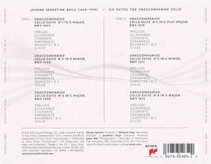 Музичний компакт-диск Yo-Yo Ma - J.S.Bach: Six Evolutions / Cello Suites (2 CD) - 3