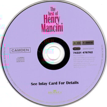 Hudební CD Henry Mancini - The Best Of Henry Mancini (Reissue) (CD) - 3