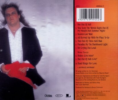 CD muzica Meat Loaf - Bat Out Of Hell (Reissue) (Remastered) (CD) - 2