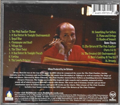 Hudební CD Henry Mancini - The Pink Panther (Music From The Film Score) (Reissue) (Remastered) (CD) - 3