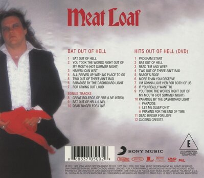Hudební CD Meat Loaf - Bat Out Of Hell (Special Edition) (CD + DVD) - 2