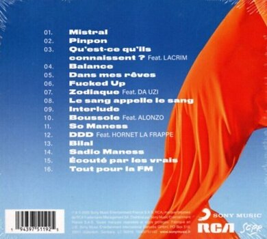Muzički CD Soso Maness - Mistral (CD) - 2