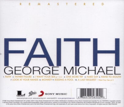 Musikk-CD George Michael Faith (Reissue) (Remastered) (CD) - 2
