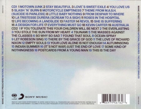 CD muzica Manic Street Preachers - National Treasures - The Complete Singles (2 CD) - 4