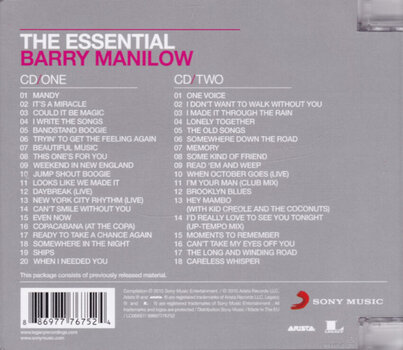 Muusika CD Barry Manilow - The Essential Barry Manilow (2 CD) - 4