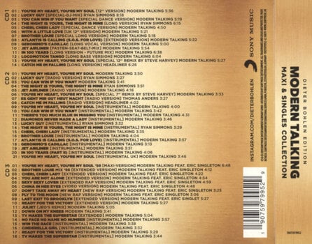 Hudební CD Modern Talking - Maxi & Singles Collection (Dieter Bohlen Edition) (3 CD) - 5