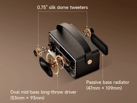 Bærbar højttaler Edifier MP 330 Beige Bærbar højttaler (Kun pakket ud) - 10