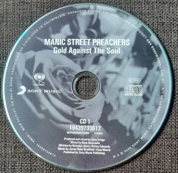 Muzički CD Manic Street Preachers - Gold Against the Soul (Reissue) (Remastered) (2 CD) - 4