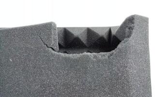 Absorptiepaneel schuim Mega Acoustic PA-PMP5 115x195x5 Dark Gray Absorptiepaneel schuim (Beschadigd) - 3