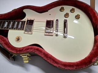 E-Gitarre Gibson Les Paul Standard 50s Plain Top Classic White E-Gitarre (Neuwertig) - 1