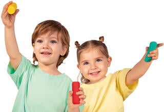 Dětská modelovací hmota Jovi Baby Dětská modelovací hmota 4 x 38 g - 4