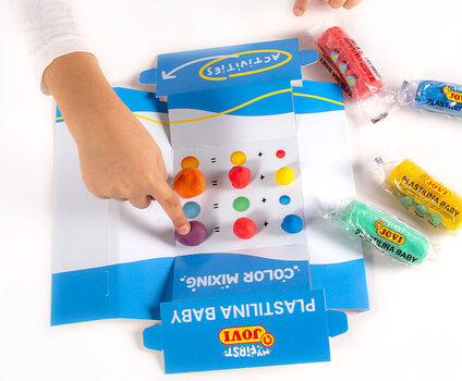 Dětská modelovací hmota Jovi 374WS Dětská modelovací hmota 4 x 38 g - 4