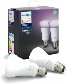 Smart Beleuchtung Philips Hue 10W A19 E27 2Pack - 3