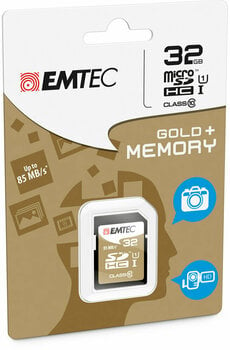 Minneskort Emtec Gold Plus 32 GB 45011468 SDHC 32 GB Minneskort - 2