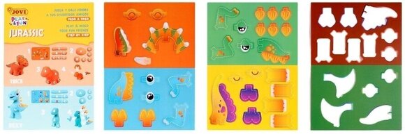 Children's Modelling Clay Jovi Play&Fun Children's Modelling Clay Jurrasic - 6