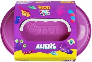 Dětská modelovací hmota Jovi Play&Fun Dětská modelovací hmota Aliens - 1