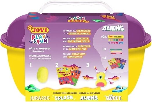 Children's Modelling Clay Jovi Play&Fun Children's Modelling Clay Aliens - 3