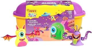 Dětská modelovací hmota Jovi Play&Fun Dětská modelovací hmota Aliens - 4