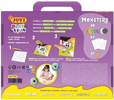 Slikanje peskom Jovi Play&Fun Slikanje peskom Monsters - 3