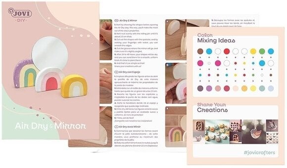 Самосъхнеща глина Jovi Kraft Set Самосъхнеща глина Огледало - 9
