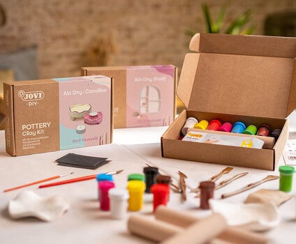 Самозастигаюча глина Jovi Kraft Set Самозастигаюча глина Листові Марки - 10