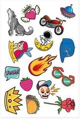 Face Paint Jovi 17924TT01 Children's Tattoos Set 24 pcs - 4