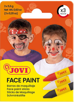 Barva na obličej Jovi 175SC Sada barev na obličej Red White And Black - 3