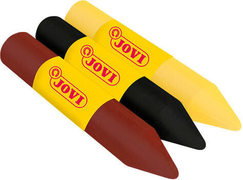 Pictura pe fata Jovi 175AN Set de vopsea pentru față Yellow Brown And Black - 2