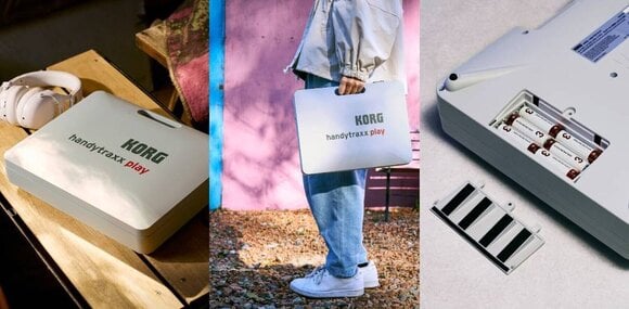 DJ Turntable Korg Handytraxx Play Grey DJ Turntable - 9