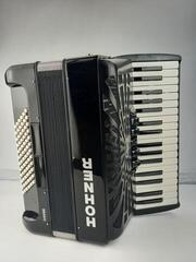 Accordéon à touches
 Hohner Bravo III 72 Accordéon à touches Black (Déjà utilisé) - 1