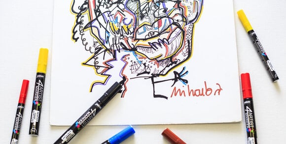 Fixka Pébéo 4Artist Fixka 2 mm Yellow 1 ks - 3