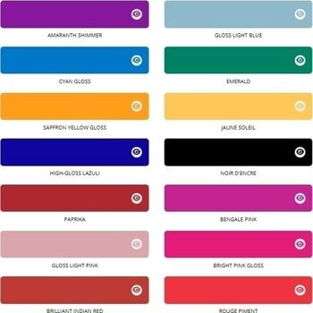 Βαφή για Γυαλί Pébéo Vitrea 160 Βαφή γυαλιού Pepper Red 45 ml 1 τεμ. - 3