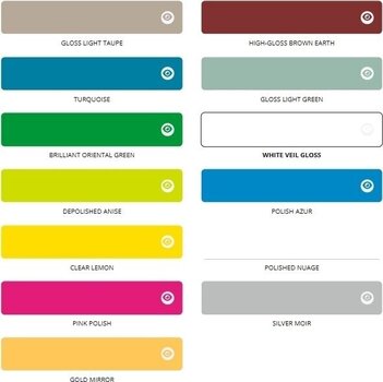 Фарба для скла Pébéo Vitrea 160 Фарба для скла Cyan 45 ml 1 шт. - 4