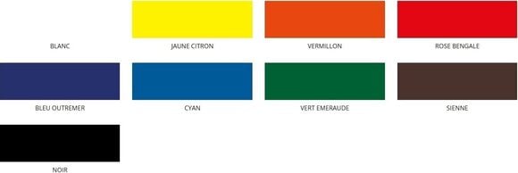Barva Pébéo 130-002 Barva na mramorování Vermilion 45 ml 1 ks - 3