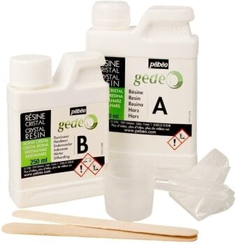 Plastiko menas Pébéo Crystal Resin Bio Kit 750ml - 2