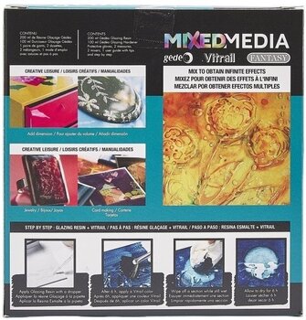 Plastiko menas Pébéo Gédéo 300ml Kit Glazing Resin - 3