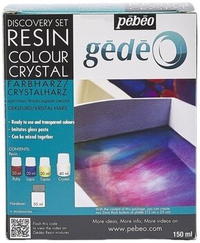 Resin Art Pébéo Gédéo Discovery Set Crystal Resin Set - 2