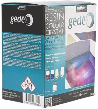 Resin Art Pébéo Gédéo Discovery Set Crystal Resin Set - 3