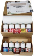 Kleuren Pébéo 758495 Een set kleuren voor marmering 10 x 45 ml - 1