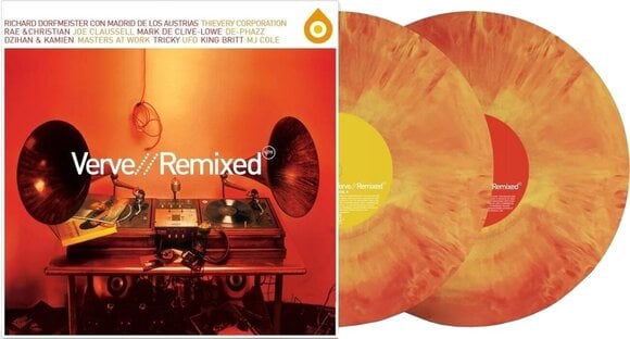 Vinylskiva Various Artists - Verve Remixed (Yellow & Orange Coloured) (2 LP) - 2